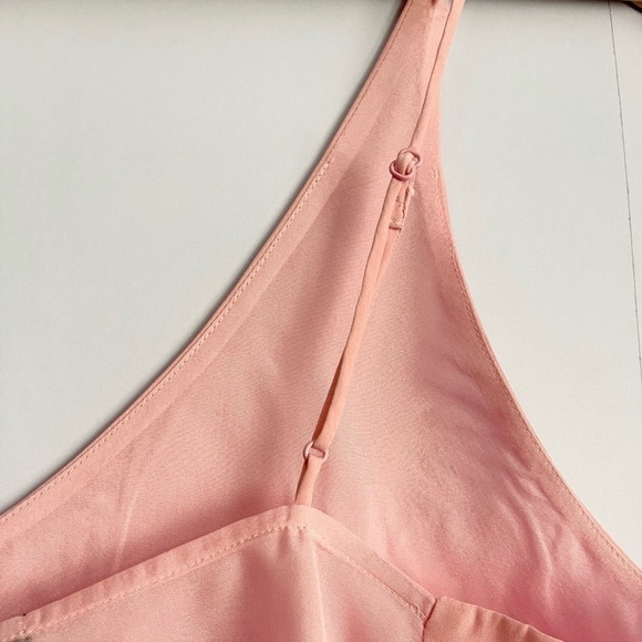 𝅺new J Brand Pink Silk Camisole Top US S - Picture 7 of 9